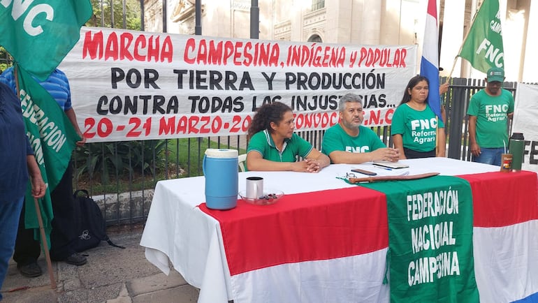 Convocan a XXX marcha campesina en Asunción.