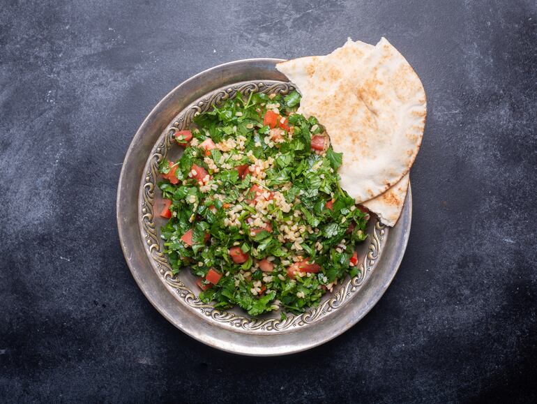 Tabule, ensalada árabe.