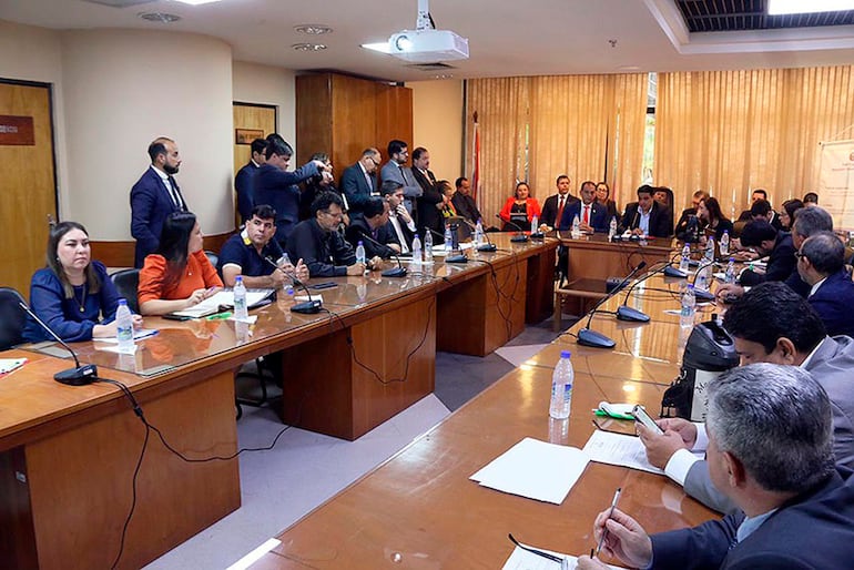 Ángel Barchini compareció ante Diputados el martes pasado.