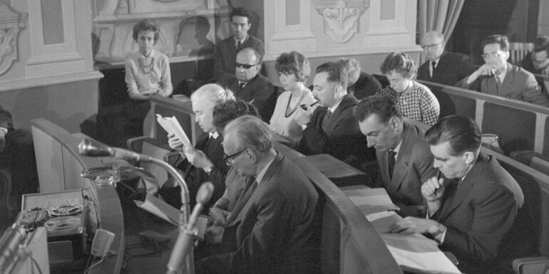 La Conferencia Kafka de 1963 en Liblice (Foto Jiri Finda)