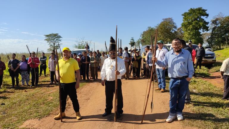 Los aché de Chupapou, en varias ocasiones, ya se levantaron para defender su territorio.