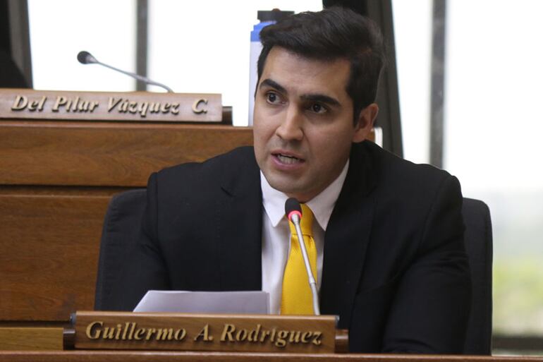 Guillermo Rodríguez, diputado por el partido opositor YoCreo.