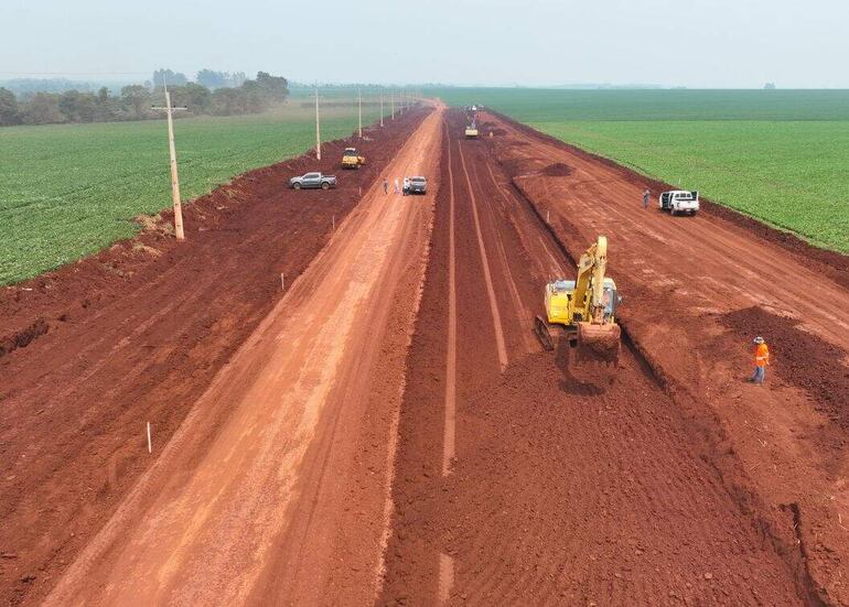 La obra se divide en dos lotes. 