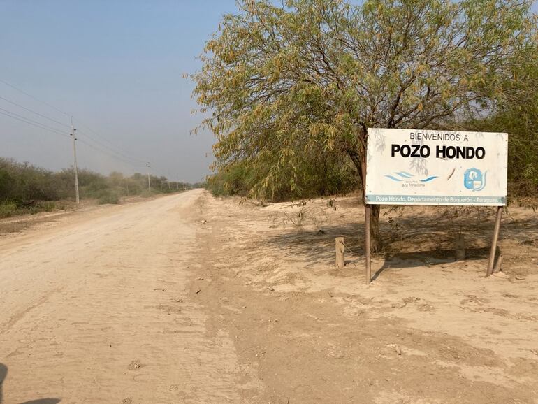 Pozo Hondo está afectado por la falta de energía eléctrica desde el día domingo.