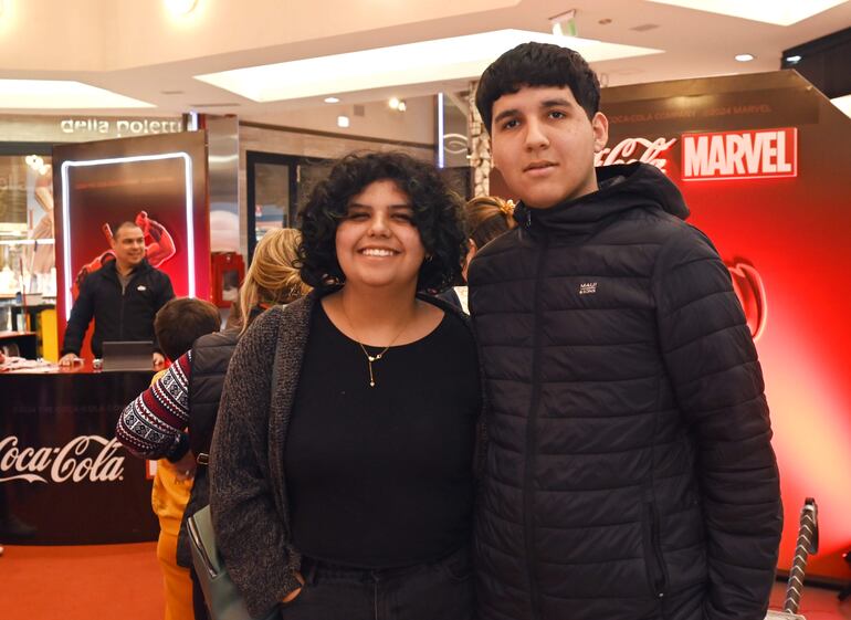 Bianca Olmedo y Julián Olmedo. 
