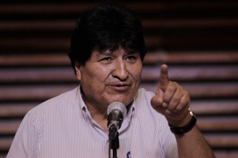 Evo Morales, expresidente de Bolivia.