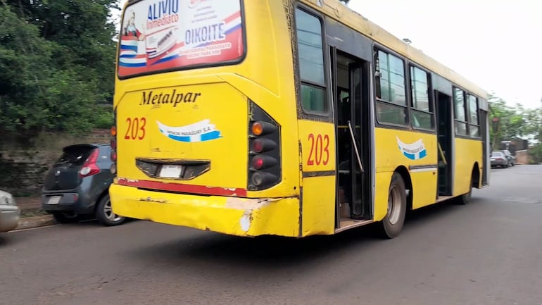 Transporte Público en Encarnación.