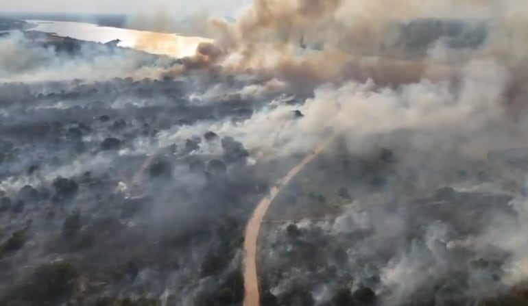 Incendio en Costanera fue provocado “de manera delictiva y criminal” y hay sospechosos, según municipalidad