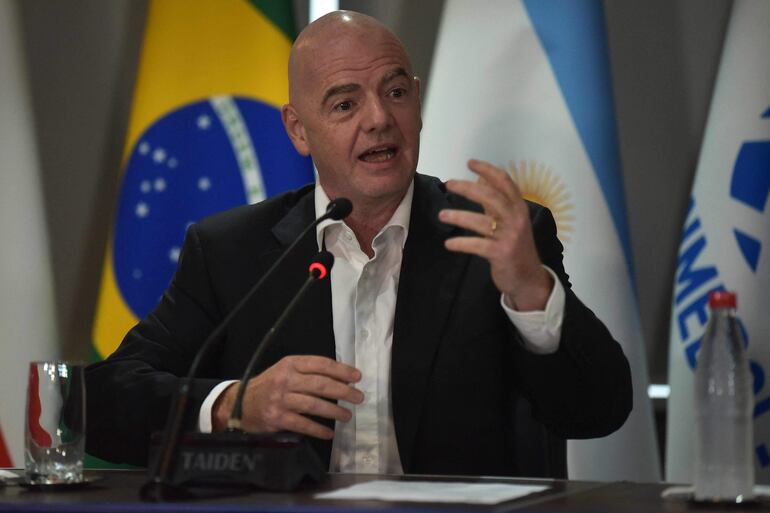 Gianni Infantino, presidente de la FIFA.