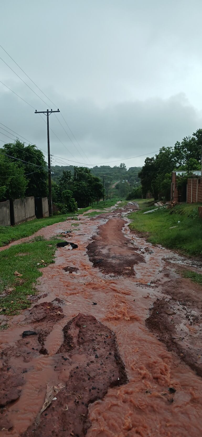 Zonas urbanas y rurales son afectados por las intensas lluvias de los últimos dias