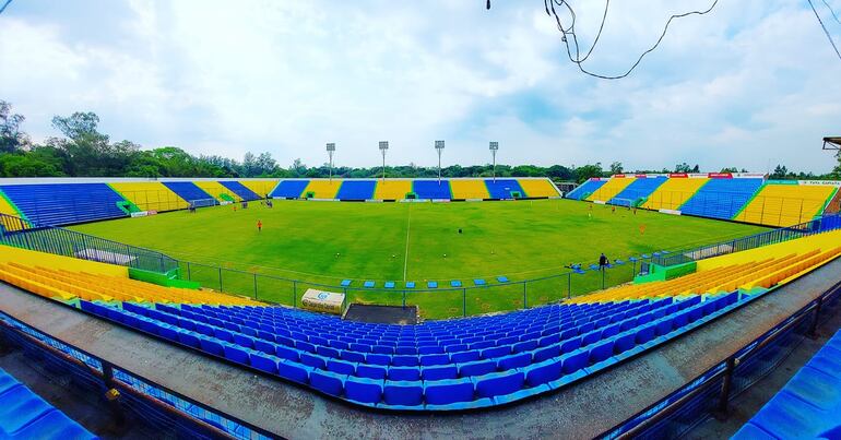 Estadio del Deportivo Capiatá que lleva el nombre de Erico Galeano.