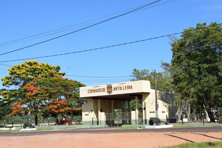 El predio pertenece al Comando de Artillería, ubicado en el centro de la ciudad de Paraguarí.