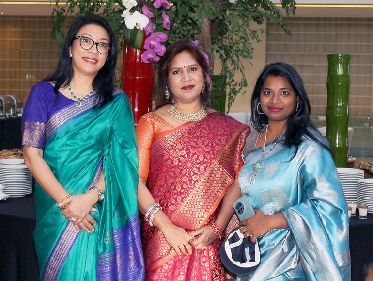 Asang Longkumer, Babita Parkash y Pallavi Richa.