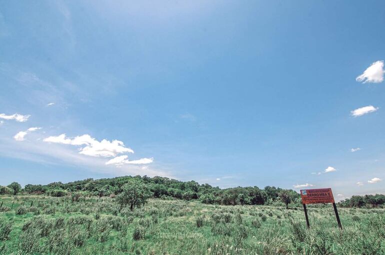 El Cerro Mba'e de Paraguarí, un sitio histórico donde se libró la batalla el 19 de enero de 1811.