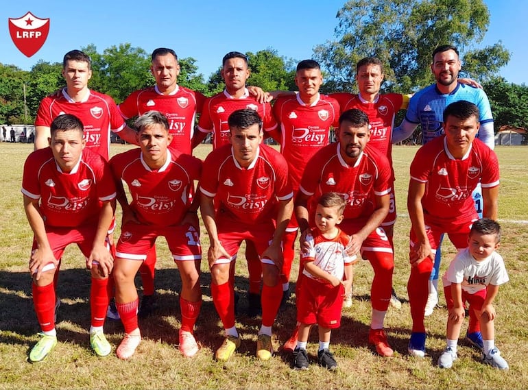 Formación de Regional Paraguarí, semifinalista del Nacional Interligas.