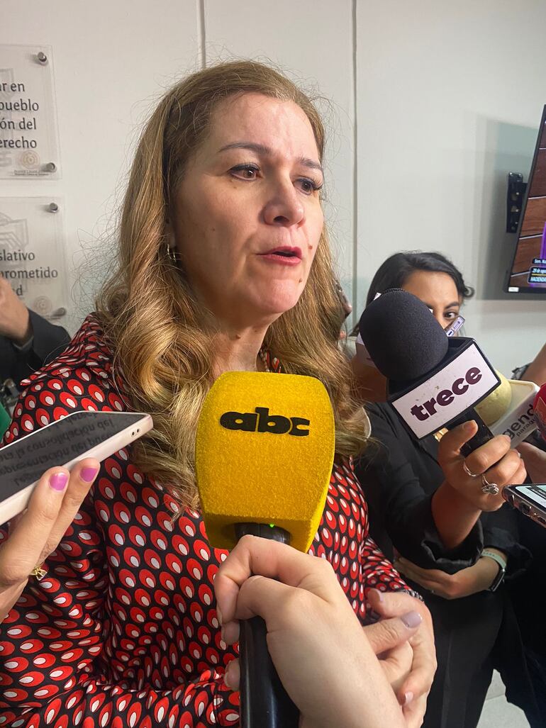 María Teresa Barán, Ministra de Salud Pública