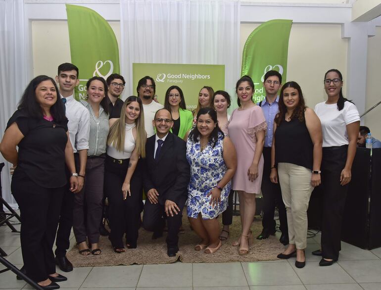 Integrantes del equipo de colaboradores de Good Neighbors
Paraguay.