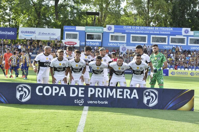 Equipo titular de Olimpia