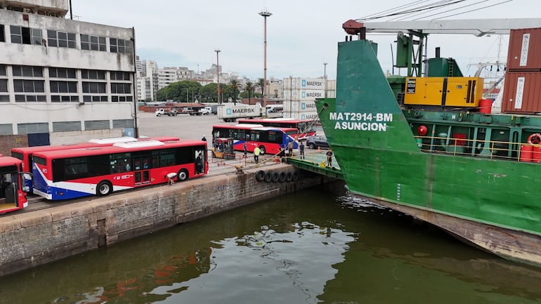 Los buses llegarán al país en la quincena de marzo. 