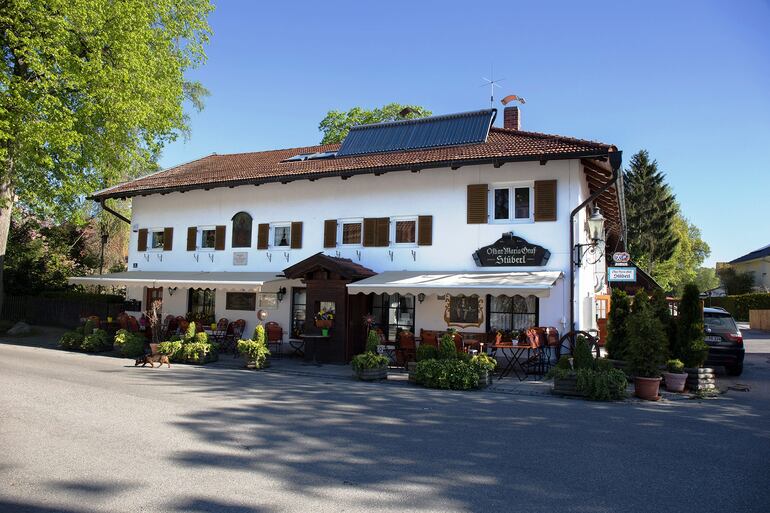 La Oskar Maria Graf Stüberl, en Berg.