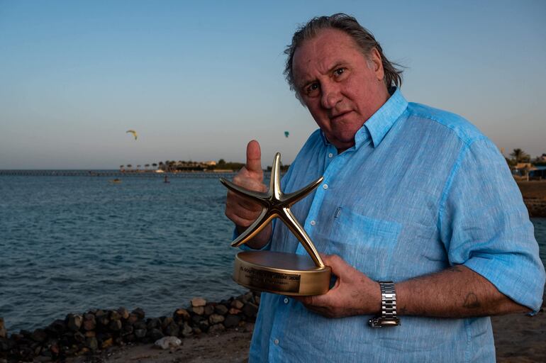 Gerard Depardieu en el año 2020.