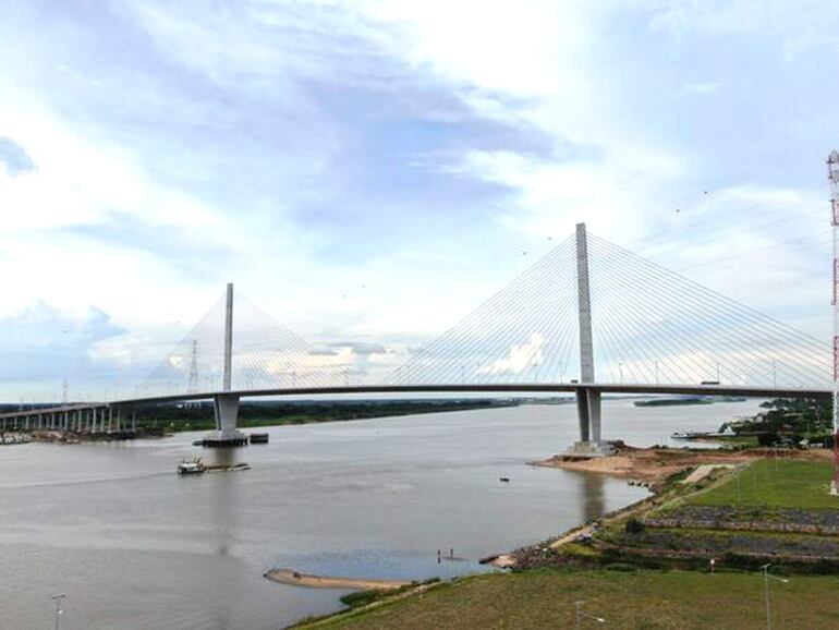 El puente Héroes del Chaco se habilitaría en marzo.