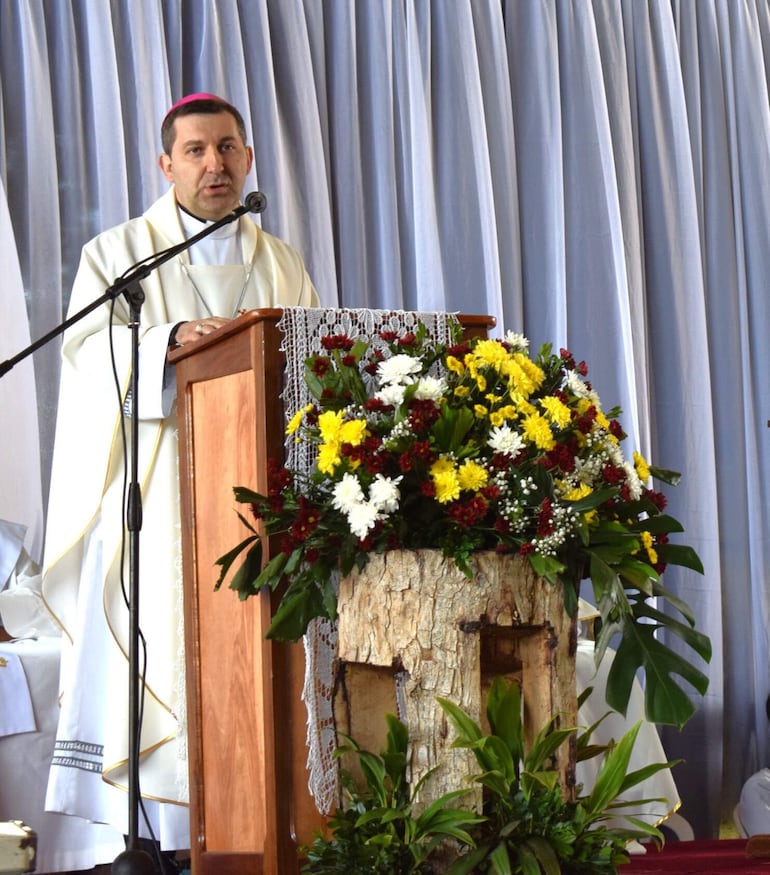 Nuncio Apostólico, Vicenzo Turturro pide predicar con el testimonio de vida no solo con palabras.