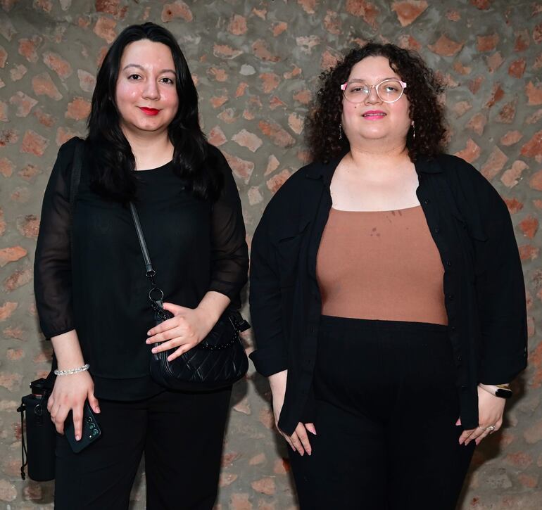 María José Jara y Leticia Alvarenga.