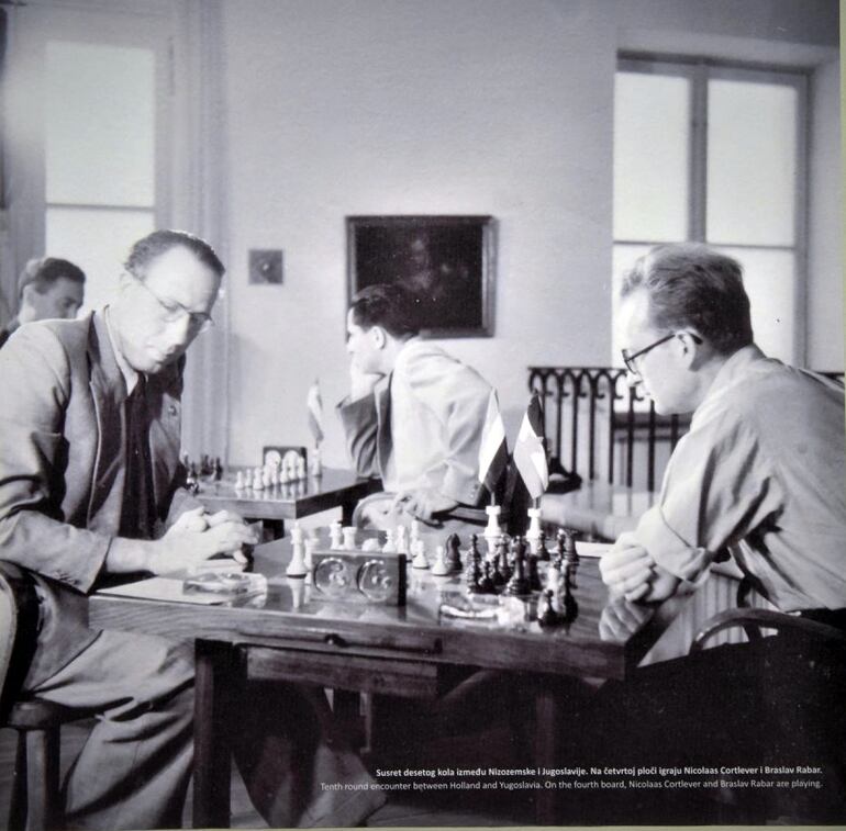 Cortlever vs Rabar, Olimpiada de Dubrovnik 1950 (Foto dubrovacki.slobodnadalmacija.hr).