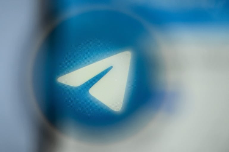 Logo de Telegram.