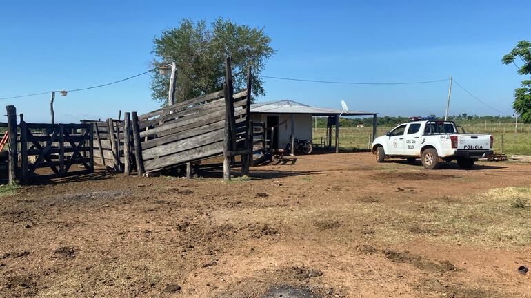 asalto y robo de animales en Lara Paula, en la zona de la compañía Reuqejo, distrito de Belén