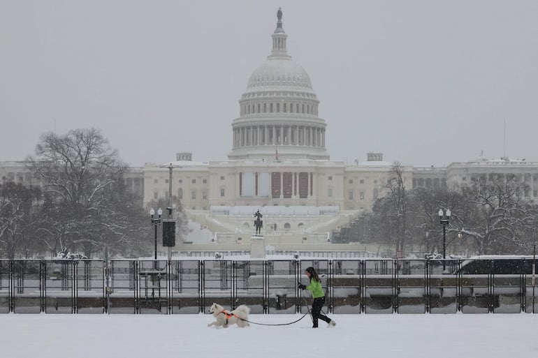 El Capitolio de Estados Unidos, en Washington DC.