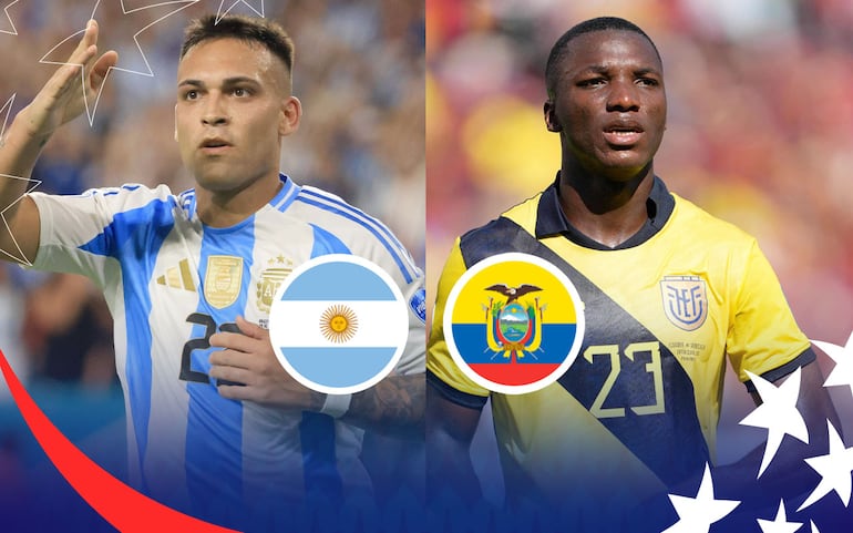 Argentina vs Ecuador, EN VIVO: cuartos de final de la Copa América 2024