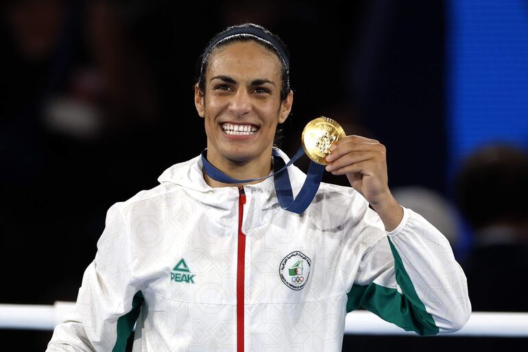 París, 09/08/2024.- Imane Khelif, Medalla de Oro (EFE/EPA/MAST IRHAM)