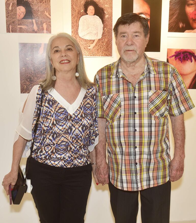 Carolina Pedro y Fausto Campos.