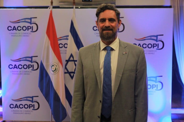 Alejandro Rubín Cymerman, embajador extraordinario y plenipotenciario de la República del Paraguay ante el Gobierno del Estado de Israel.