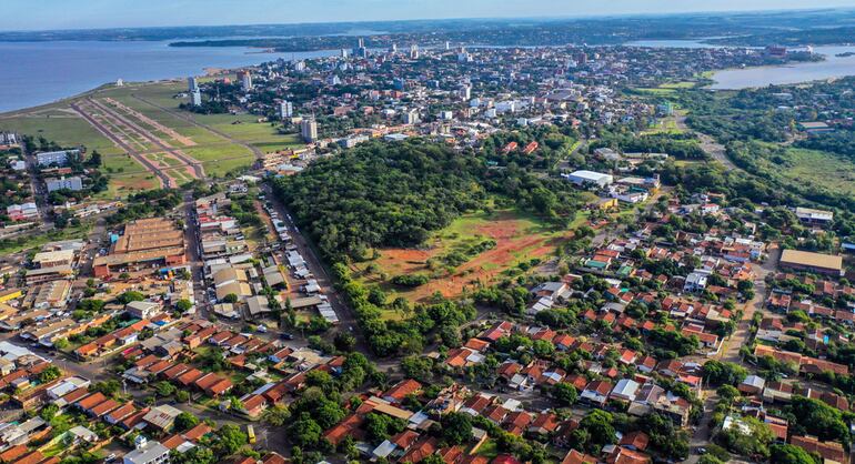 La zona urbana de la moderna y cosmopolita capital del séptimo departamento.