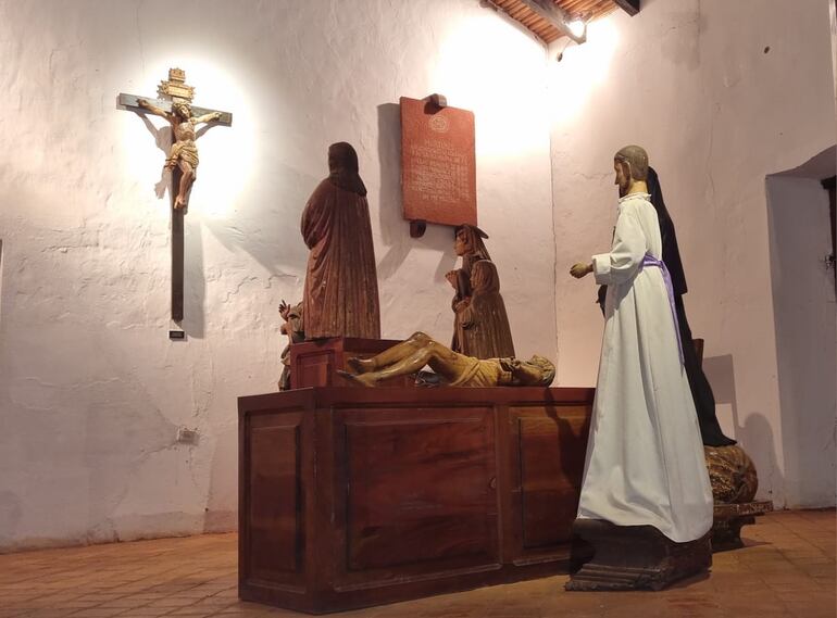 Una de las obras que se encuentra en el Museo Diocesano de Arte de las Reducciones Jesuíticas del siglo XVII – XVIII, de la ciudad de Santa Maria Fe, Misiones.