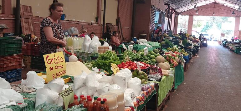 Los ingredientes para la chipa se pueden comprar hasta mañana en la feria de hortigranjeros.