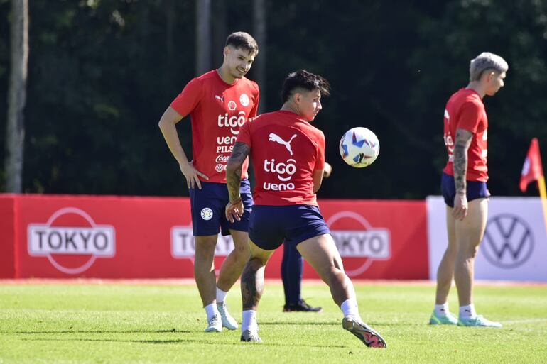 Paraguay practicó esta mañana en Ypané