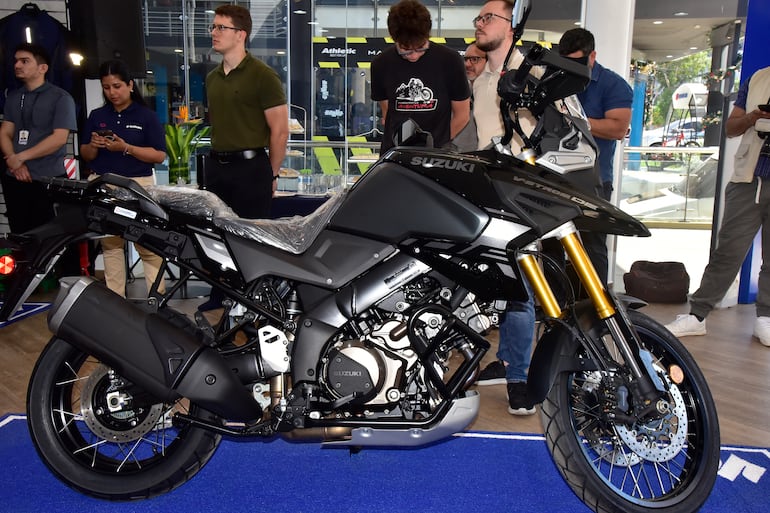 La V- Strom 800 DE es la ganadora del Aplen Master 2023.