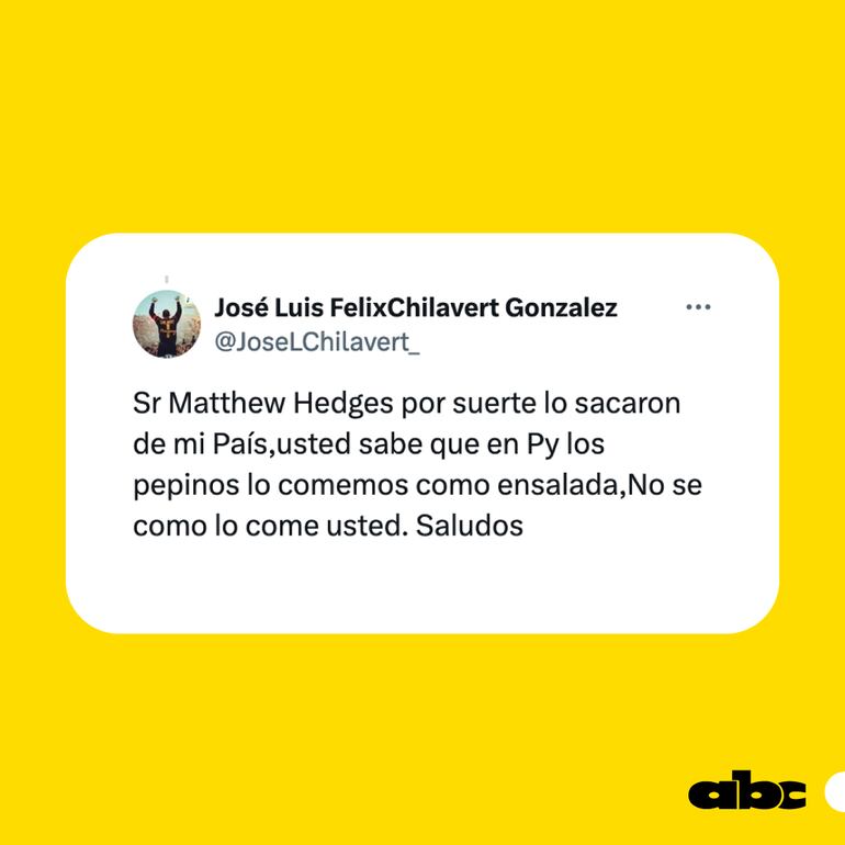 El exarquero contestó con un comentario homofóbico al exembajador Hedges.