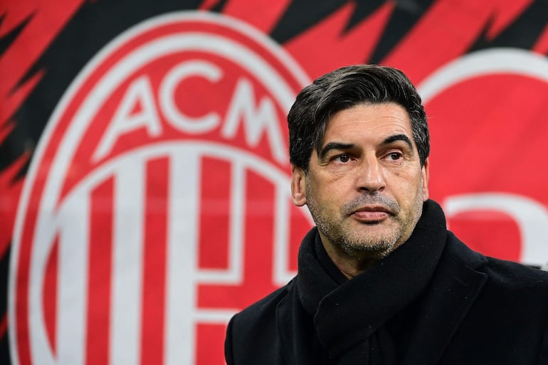 El portugués Paulo Fonseca, entrenador del Milan de Italia.