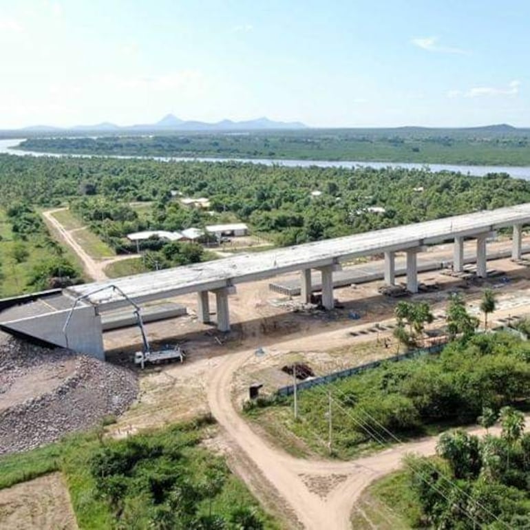 Los trabajos del puente internacional que unirá al Chaco con el estado de Mato Groso del Brasil deben culminar en el 2025.