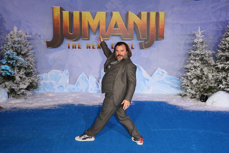 El actor Jack Black a su llegada a la Premiere de gala de "Jumanji: The Next Level", en el Teatro Chino de Hollywood.