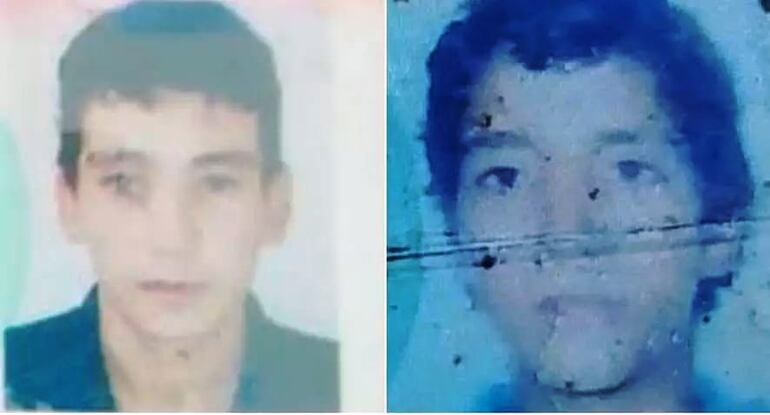 Edilson Gonzales del Padre y Junior Joel Fernandes Vasquez, los supuestos asaltantes abatidos en Brasil.