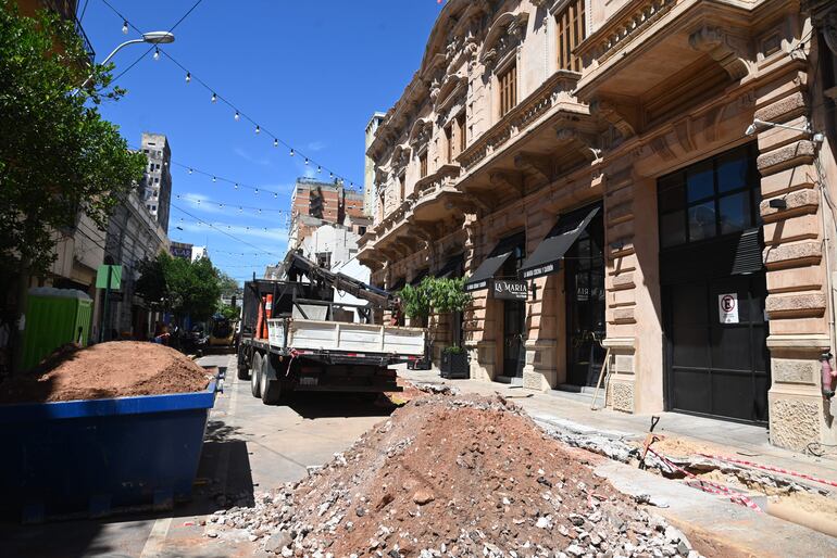 La zona de obras civiles del Consorcio ITC, desde O’leary hasta Hernandarias, ya está próximo a concluir.