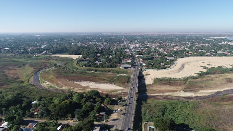 Avanza el estudio técnico para la construcción del puente de Integración entre la ciudad de Pilar y Puerto Cano, Formosa (Argentina).