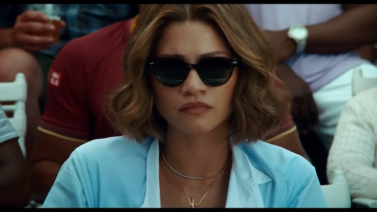 Zendaya en el primer tráiler de la película "Desafiantes".