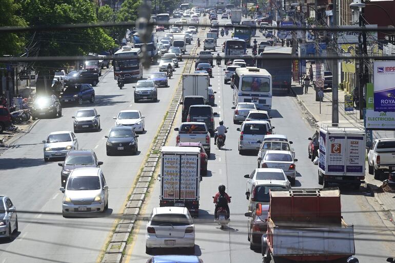 Zona del fallido metrobús.